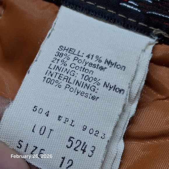 Vintage White Bear St Paul Jacket Women Medium Brown Snap Hooded Winter Coat - Picture 12 of 13